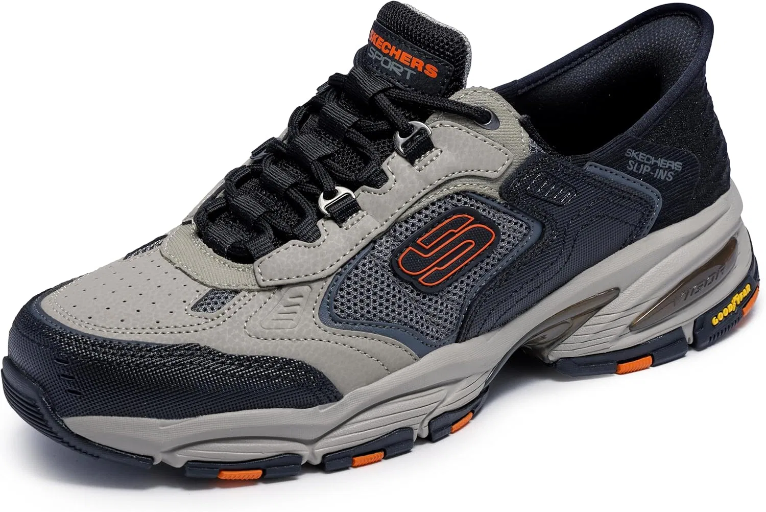Мужские кроссовки Skechers 237445-tpbk, Taupe Black