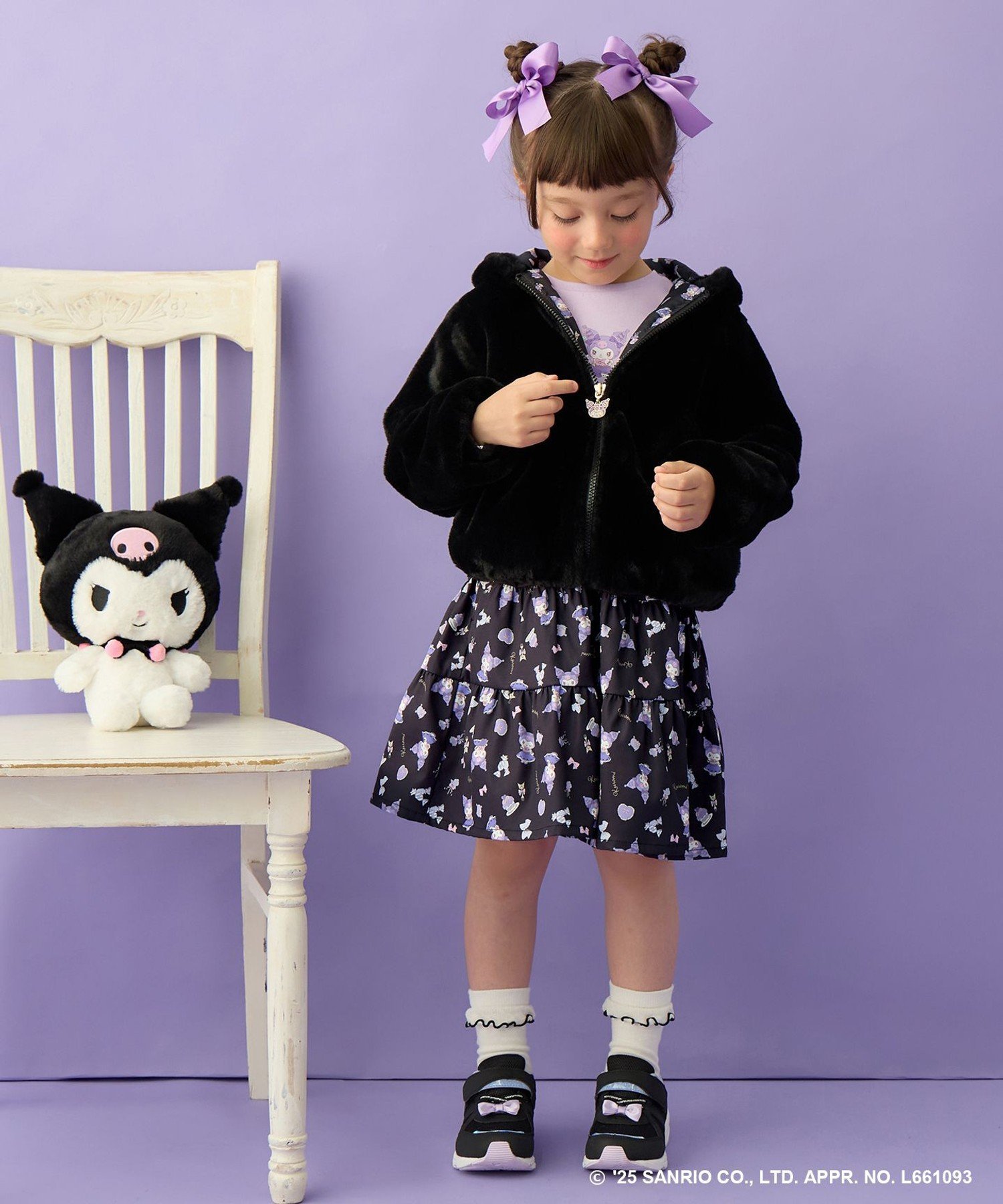 Косплей-блузон Any Kids, Black x Kuromi [005] — фото 3