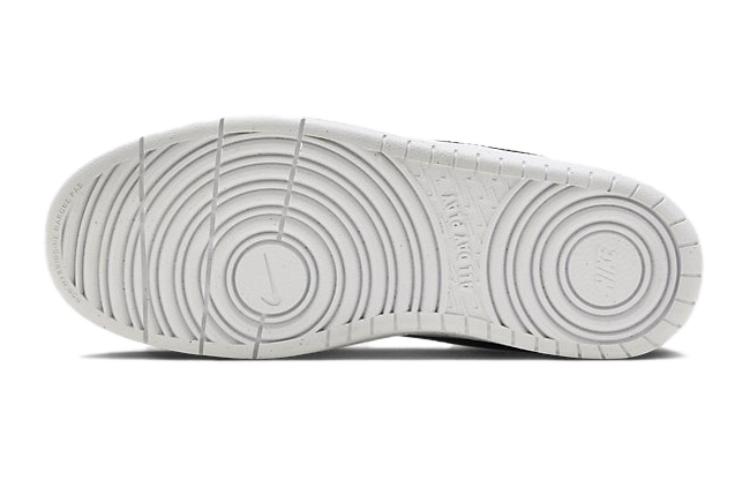 Кроссовки Nike Court Vision Low дышащие низкие детские для скейтбординга бело-коричневые — фото 2