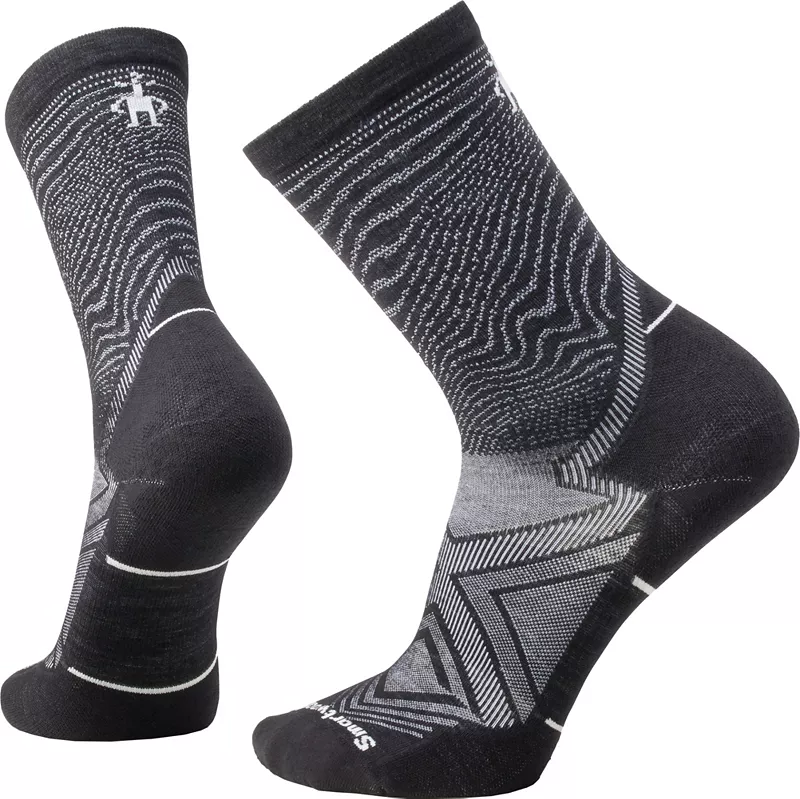 

Носки для трейлраннинга SmartWool для взрослых с мягкой подкладкой, черный/белый