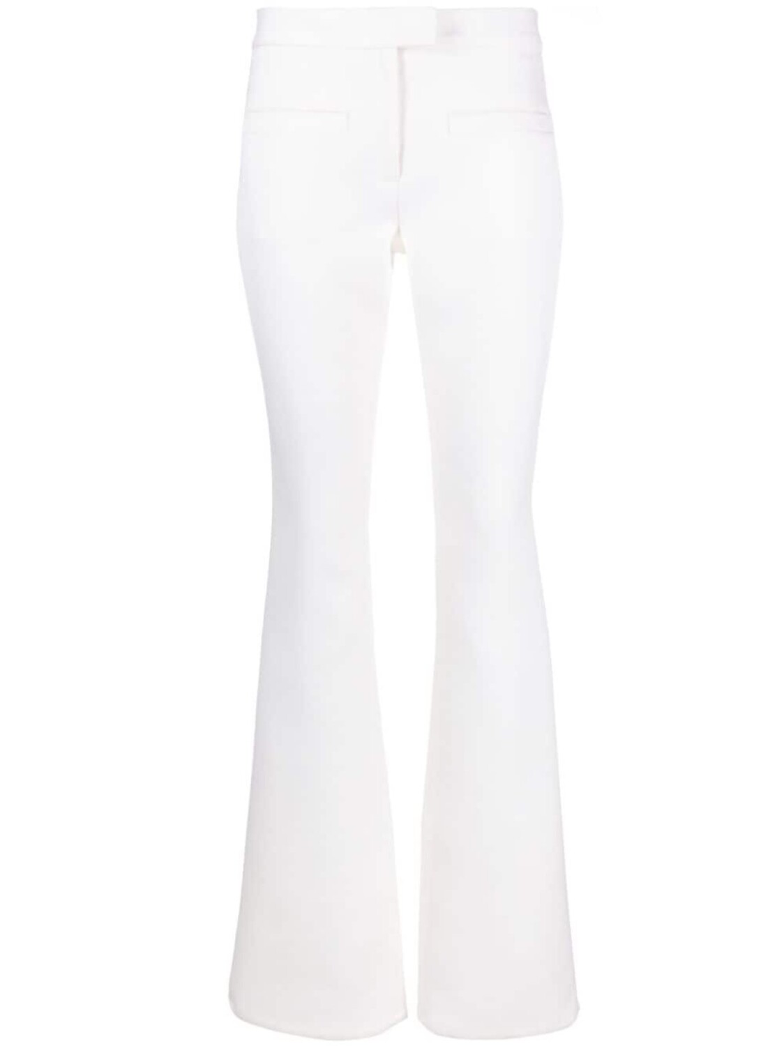

Courrèges креповые брюки bootcut, нейтральный цвет