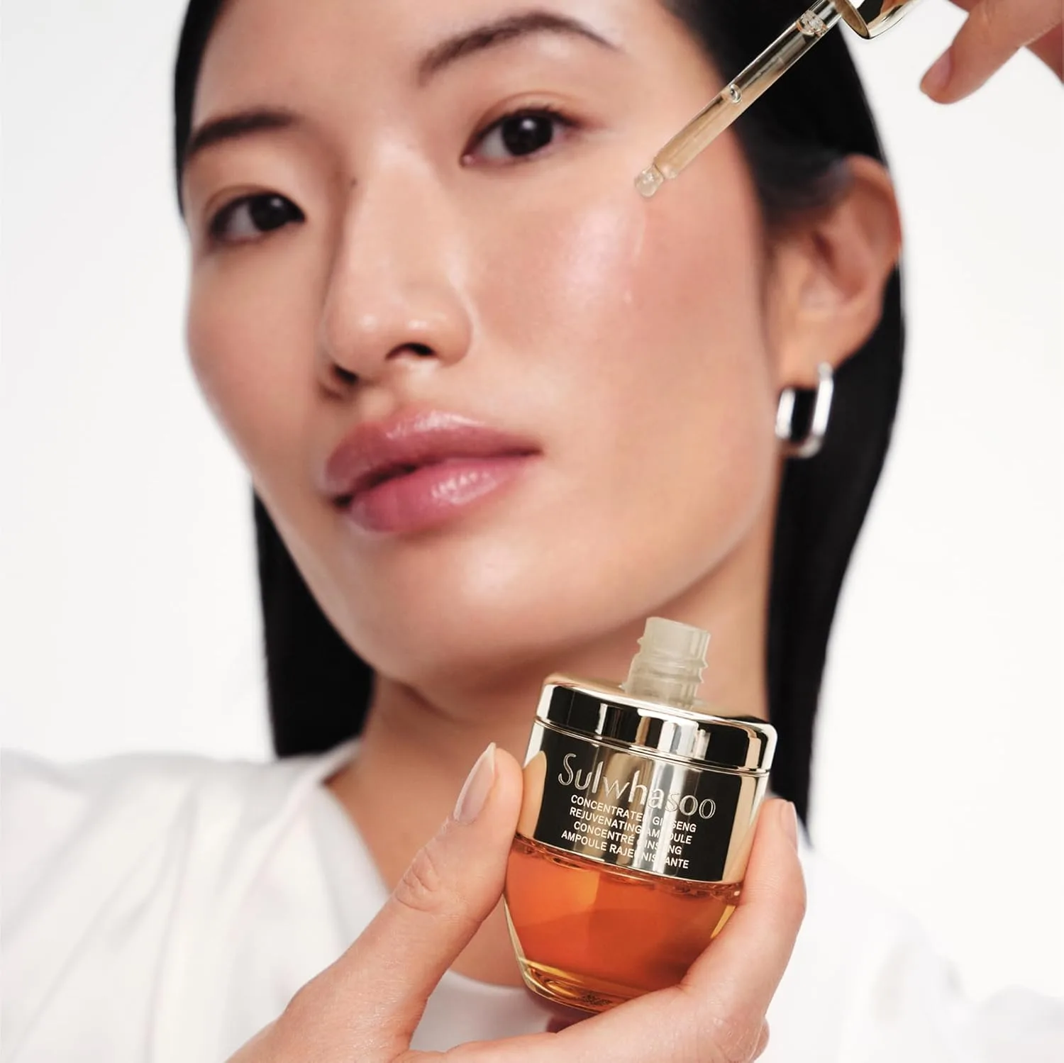 Тоник SULWHASOO — Ампула Concentrated Ginseng Rejuvenating Ampoule - корейский женьшень и пептиды для — фото 4