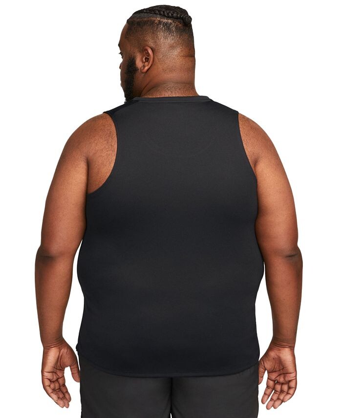 Мужская беговая майка Miler Dri-FIT Nike, черный — фото 2