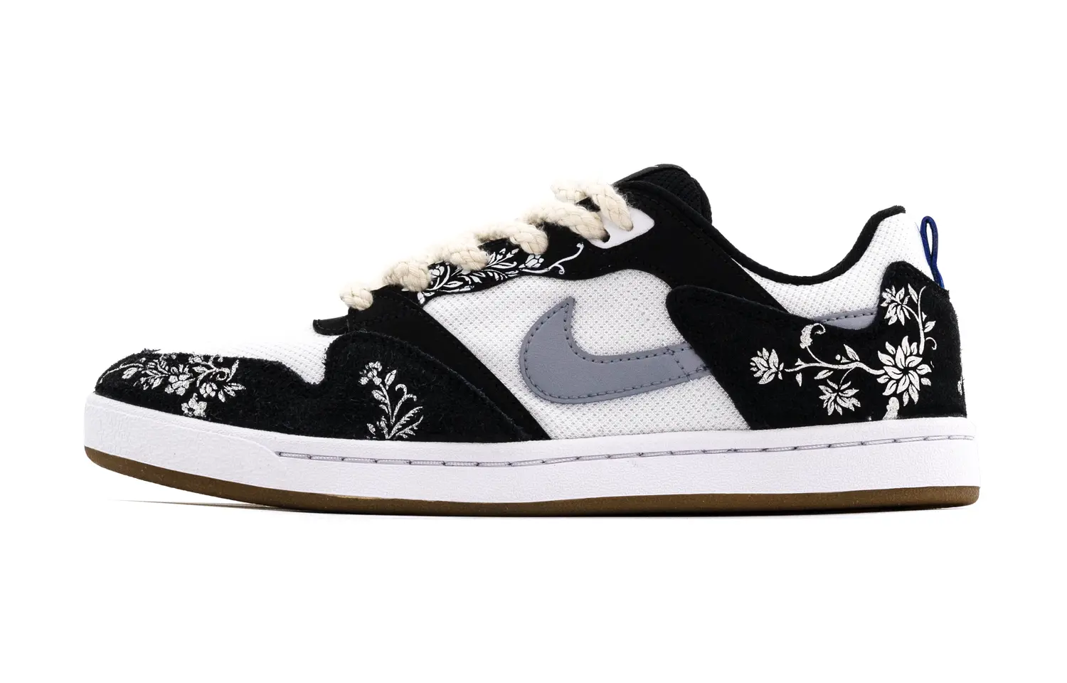 

Nike Мужские кроссовки SB Alleyoop Abrasion Resistant Low top черный белый