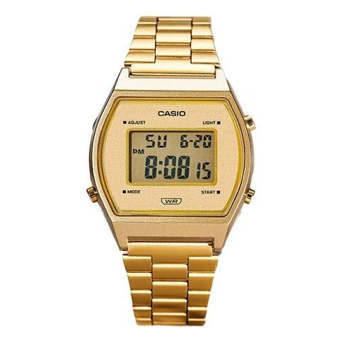 

Часы Men's CASIO VINTAGE Series Retro Small Watch Color Classic Small Mens Gold Digital, желтый