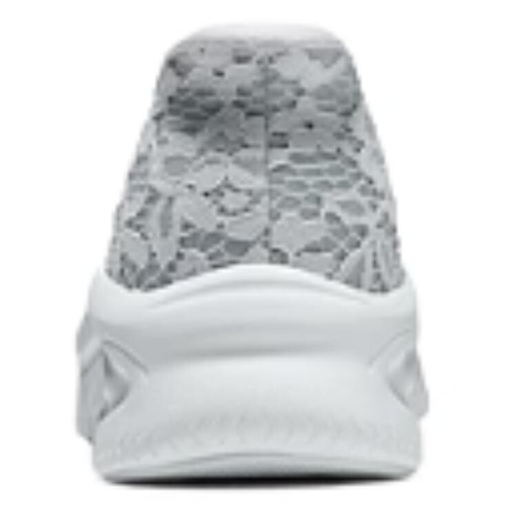 Современные удобные женские повседневные туфли женские светло-серые Skechers — фото 4