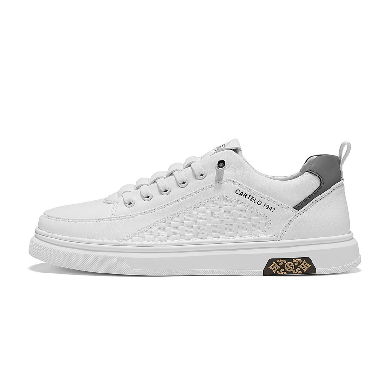 

Кроссовки Shiro Casual на платформе без шнурков, легкие, низкие, для скейтбординга, мужские CARTELO, White[Standard Sports Shoe Size]