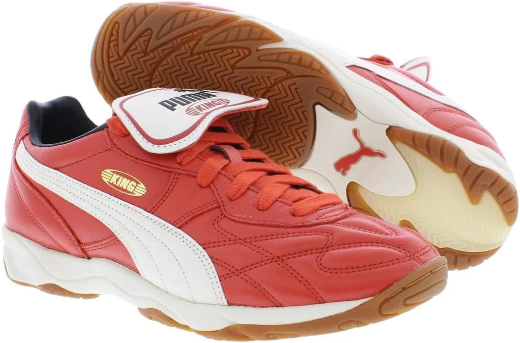 Мужские кроссовки Puma King для зала, красный/слоновая кость — фото 4