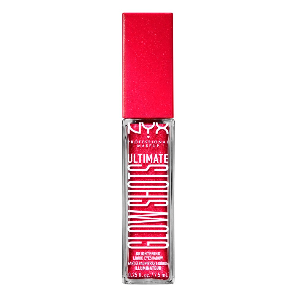 

Жидкие тени для век ultimate glow shots Nyx Professional Makeup, цвет strawberry stacked, 7.5 мл