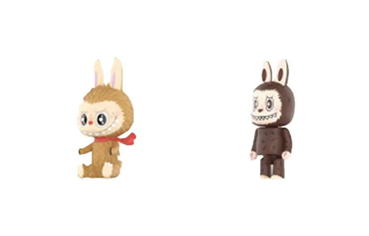 

Фигурка Pop Mart Labubu The Monsters Toy Collection Blind Box Mystery Box, 8 см, Plush Doll + Building Block Doll