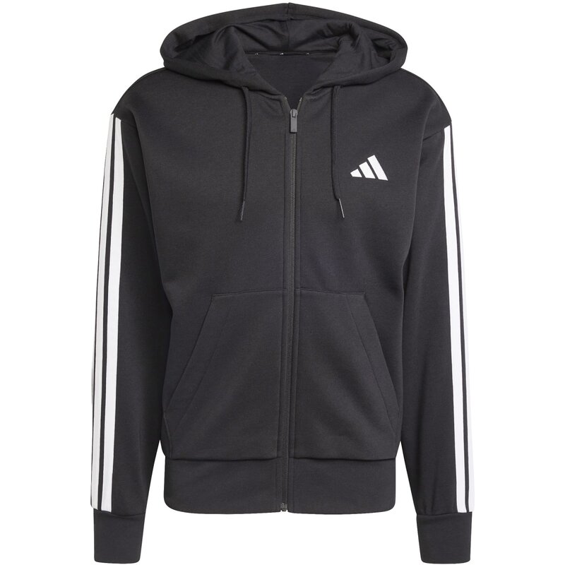 

Худи Essentials с тремя полосками Adidas, черный