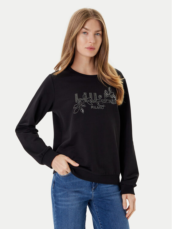

Свитшот regular fit TF5196 FS090 Liu Jo Sport, чёрный