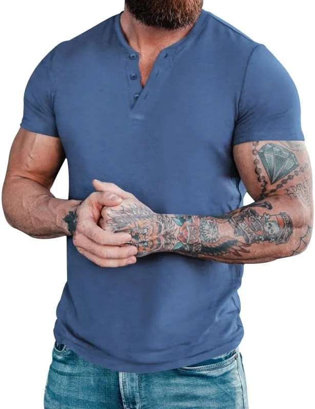 

Футболка мужская V-образный вырез Angbater