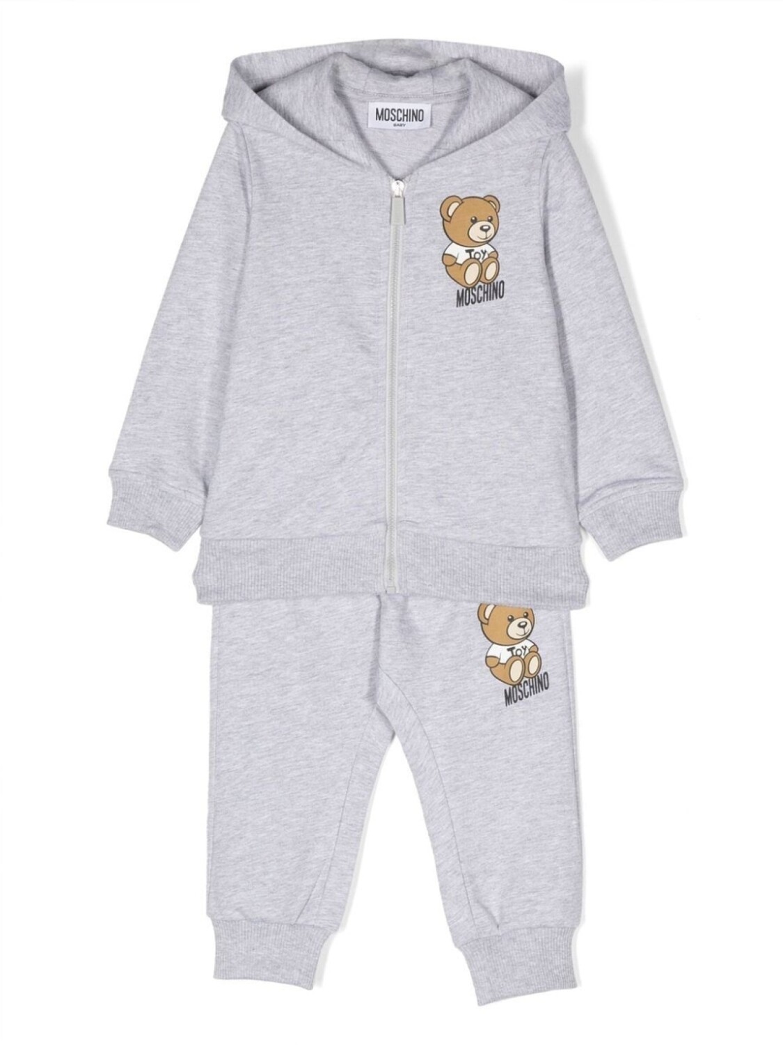

Moschino Kids спортивный костюм Teddy Bear, серый