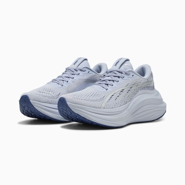 Женские кроссовки для бега по шоссе Magmax Nitro Puma, синий — фото 4