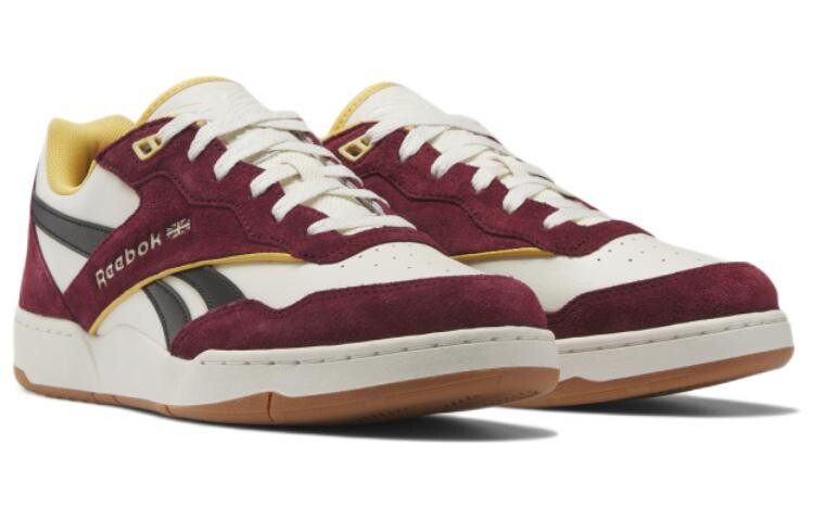 Кроссовки Reebok BB 4000 Vintage Basketball Unisex, белый/темно-красный/черный — фото 3