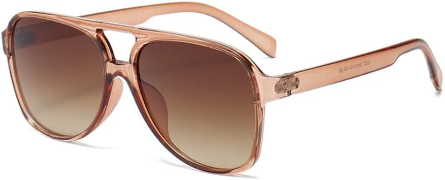 

Модные женские солнцезащитные очки в стиле ретро, ​​мужские синие и желтые, с защитой от УФ-излучения UV400, трендовые солнцезащитные очки generic, Teatea