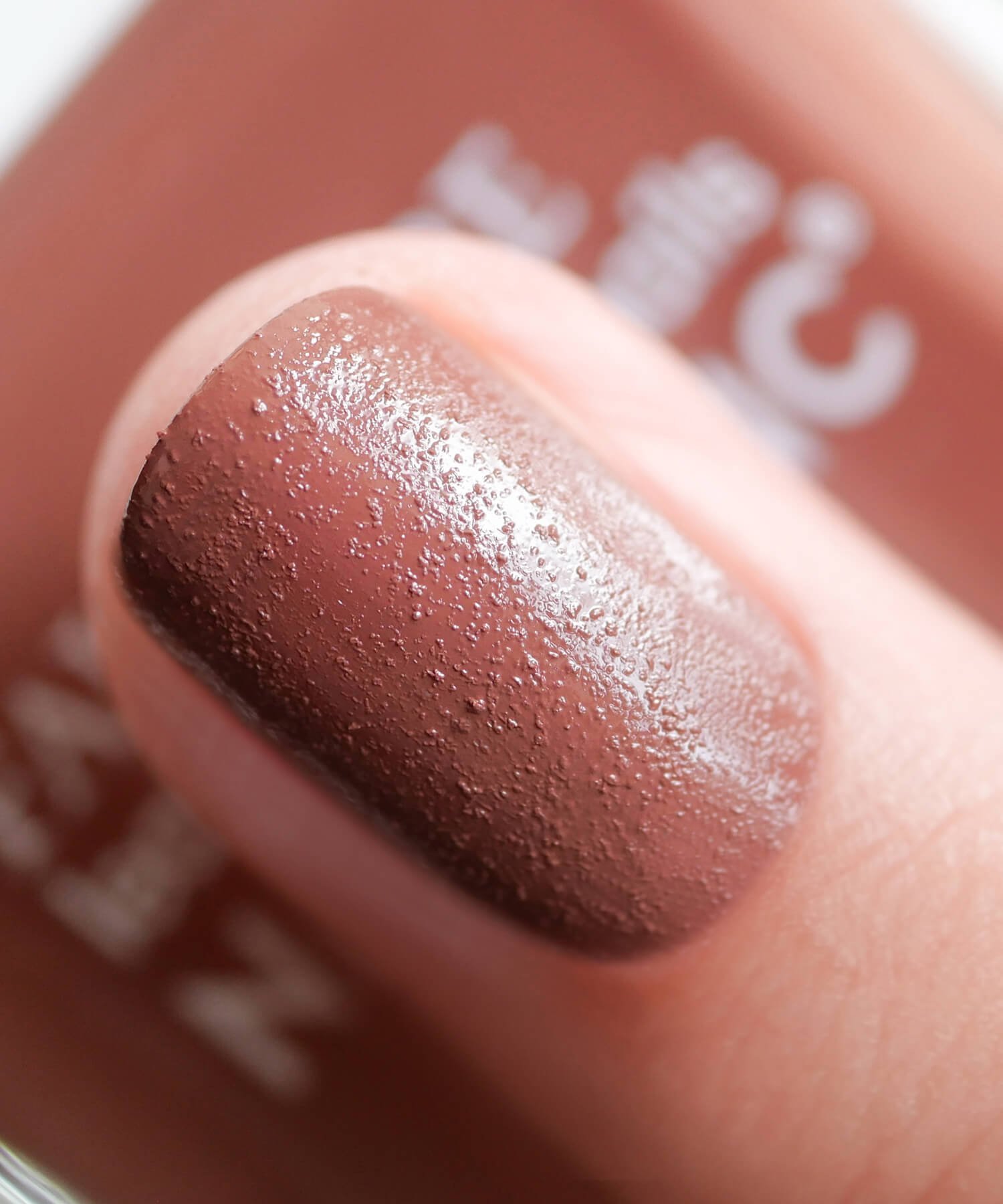 Лак для ногтей из искусственной кожи Nails Inc, brown — фото 3
