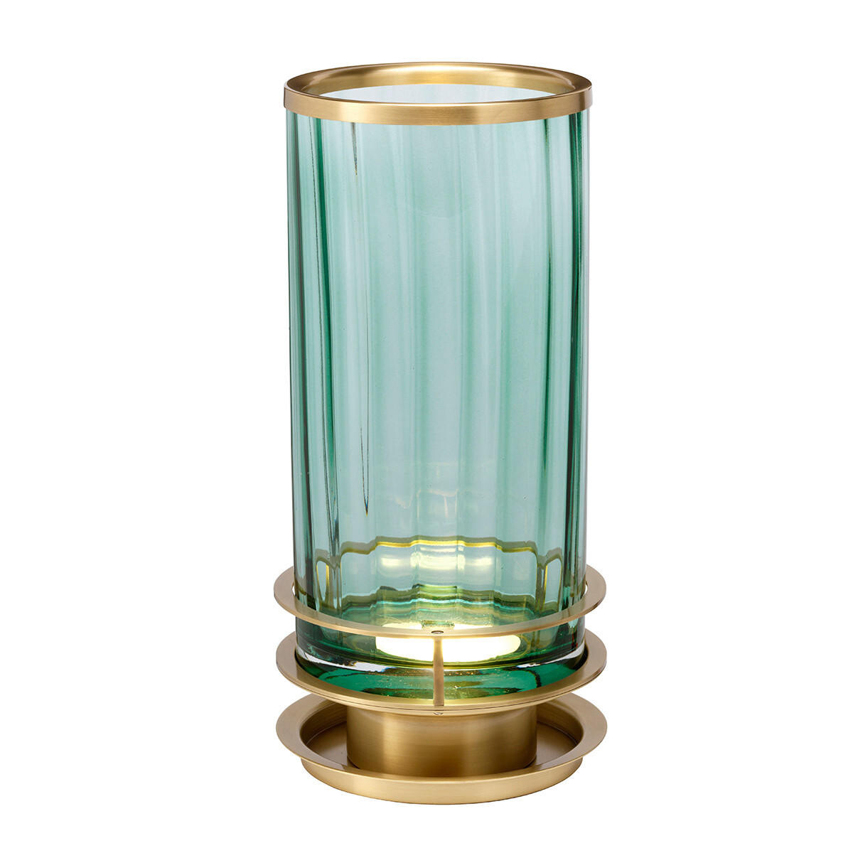 

Настольная лампа Elstead Lighting, 17,1x36,4 см, зеленый/бронзовый