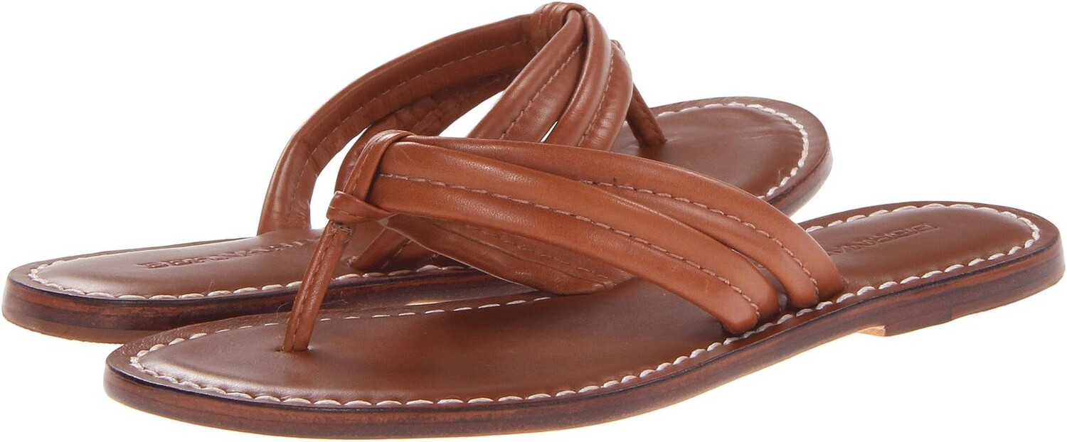 Шлепанцы Miami Sandal Bernardo, цвет Luggage Calf