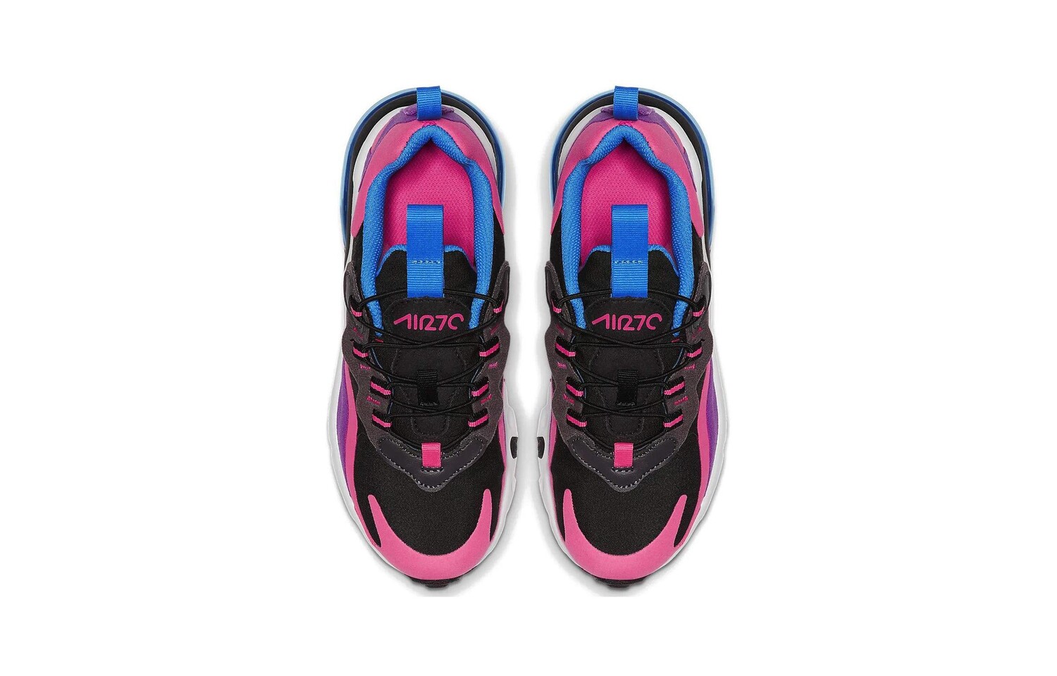 Детские кроссовки Nike Air Max 270 BP, Black and Pink — фото 3