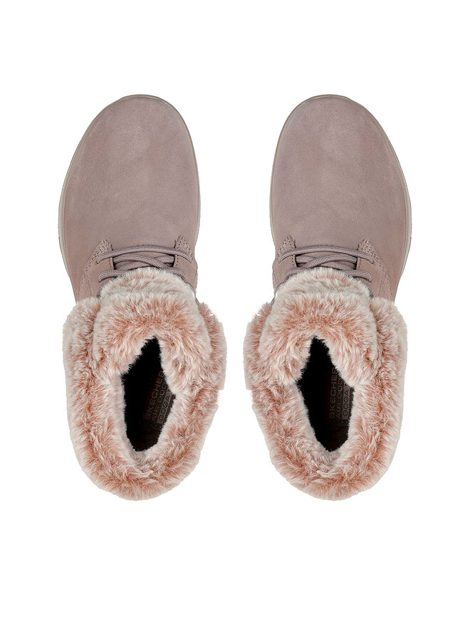 Ботильоны на плоской подошве Skechers, серый — фото 4
