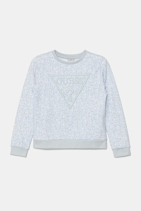 

Детская хлопковая толстовка Guess, синий