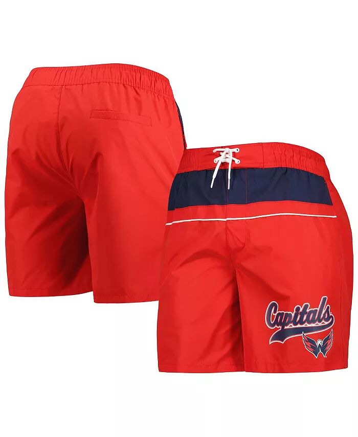 

Мужские красные шорты для плавания волейбола Washington Capitals Freestyle Starter
