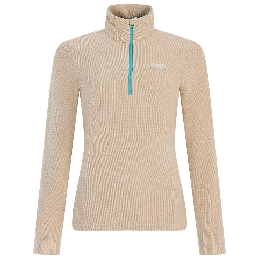 

Толстовка Protest Ramer half zip, бежевый