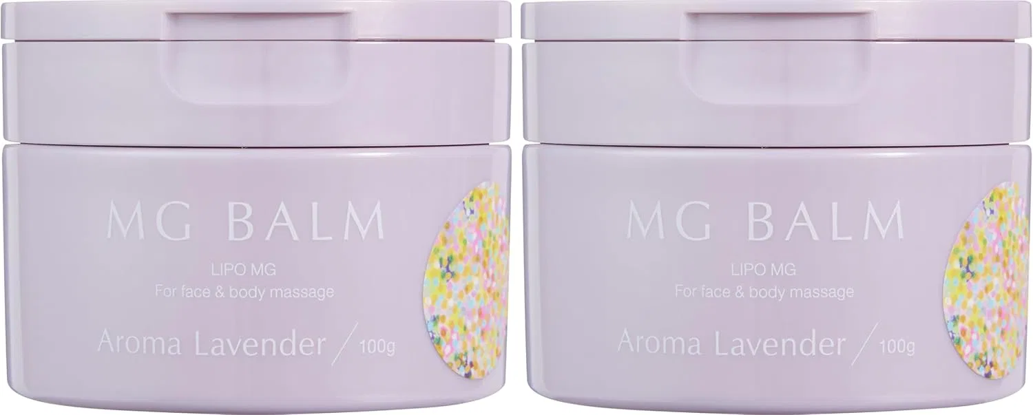 Бальзам для тела магниевый с лавандой MG Balm, набор 2 шт, 100 г
