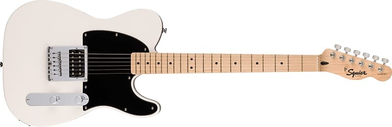 

Электрогитара Fender Squier Sonic Esquire H, Maple Fingerboard, Black Pickguard, Arctic White