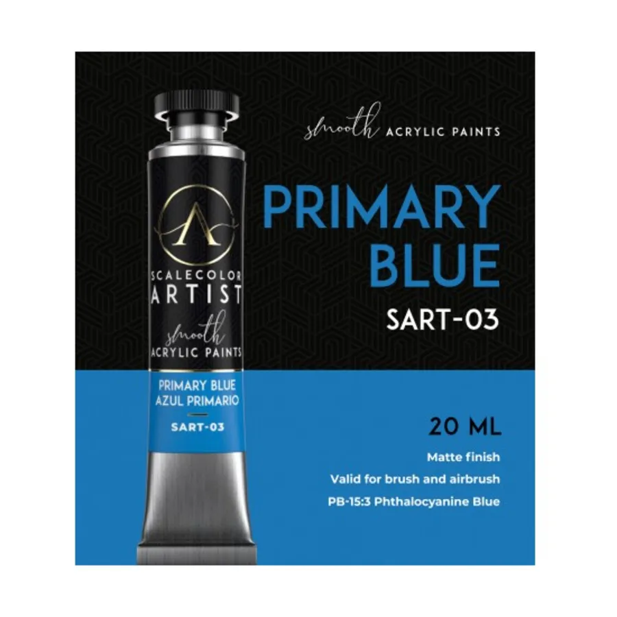 

Первичный синий, Scalecolor Artist Paints - Blues, Greens, and Purples