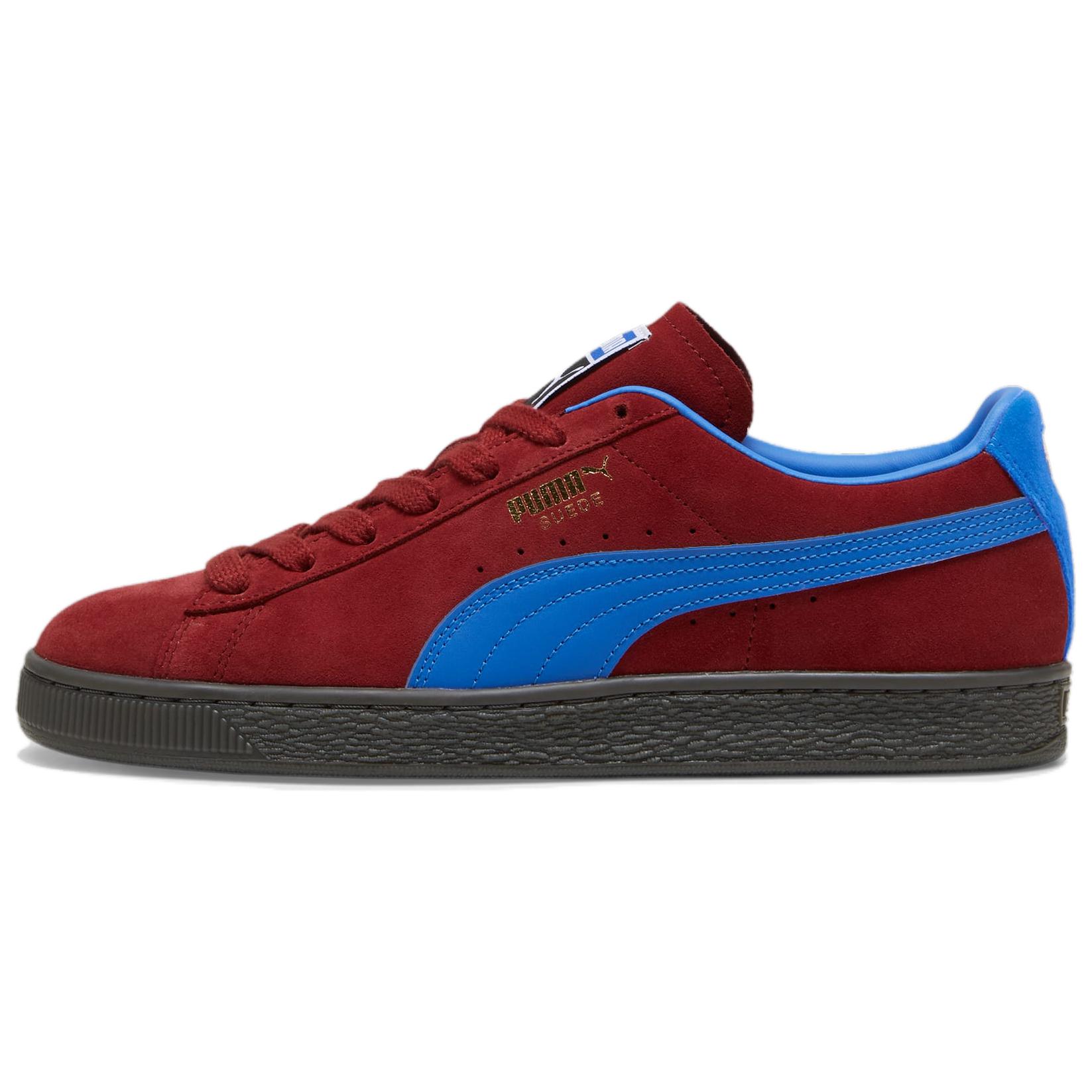 

PUMA Кроссовки для скейтбординга Suede Low top Unisex Dark Red