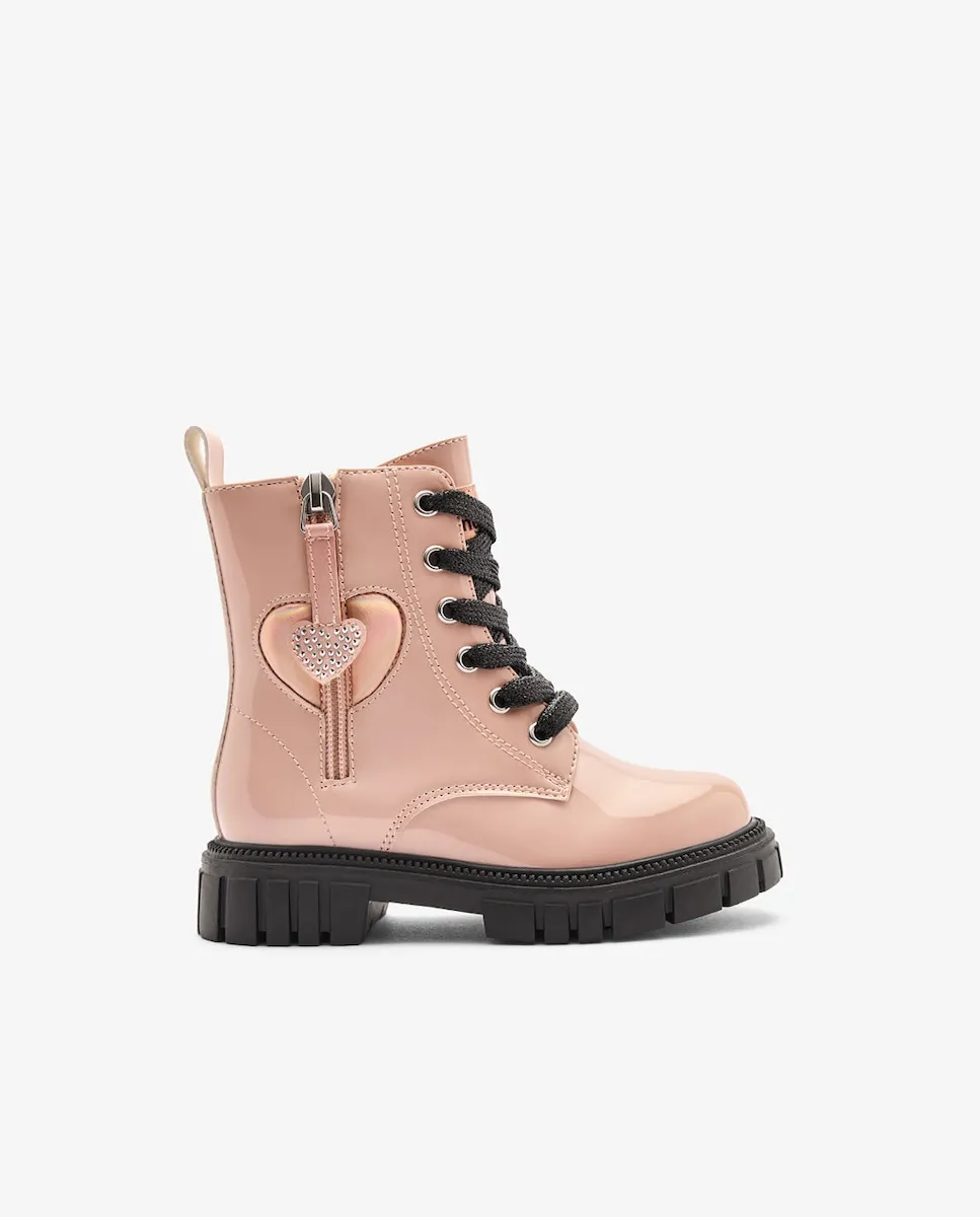 

Боевые ботинки с молнией Conguitos, розовый