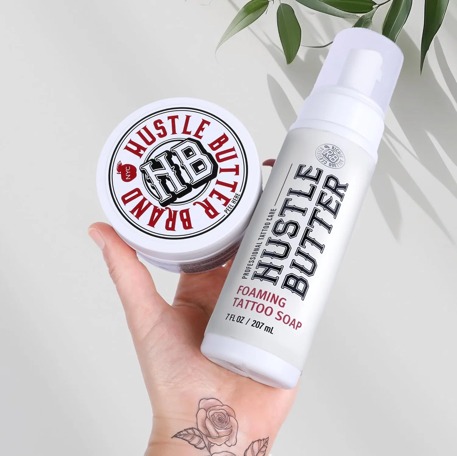Набор для ухода за татуировками Hustle Butter Deluxe 150 мл и Hustle Butter Foaming Tattoo Soap 207 мл Hustle Butter Deluxe — фото 2