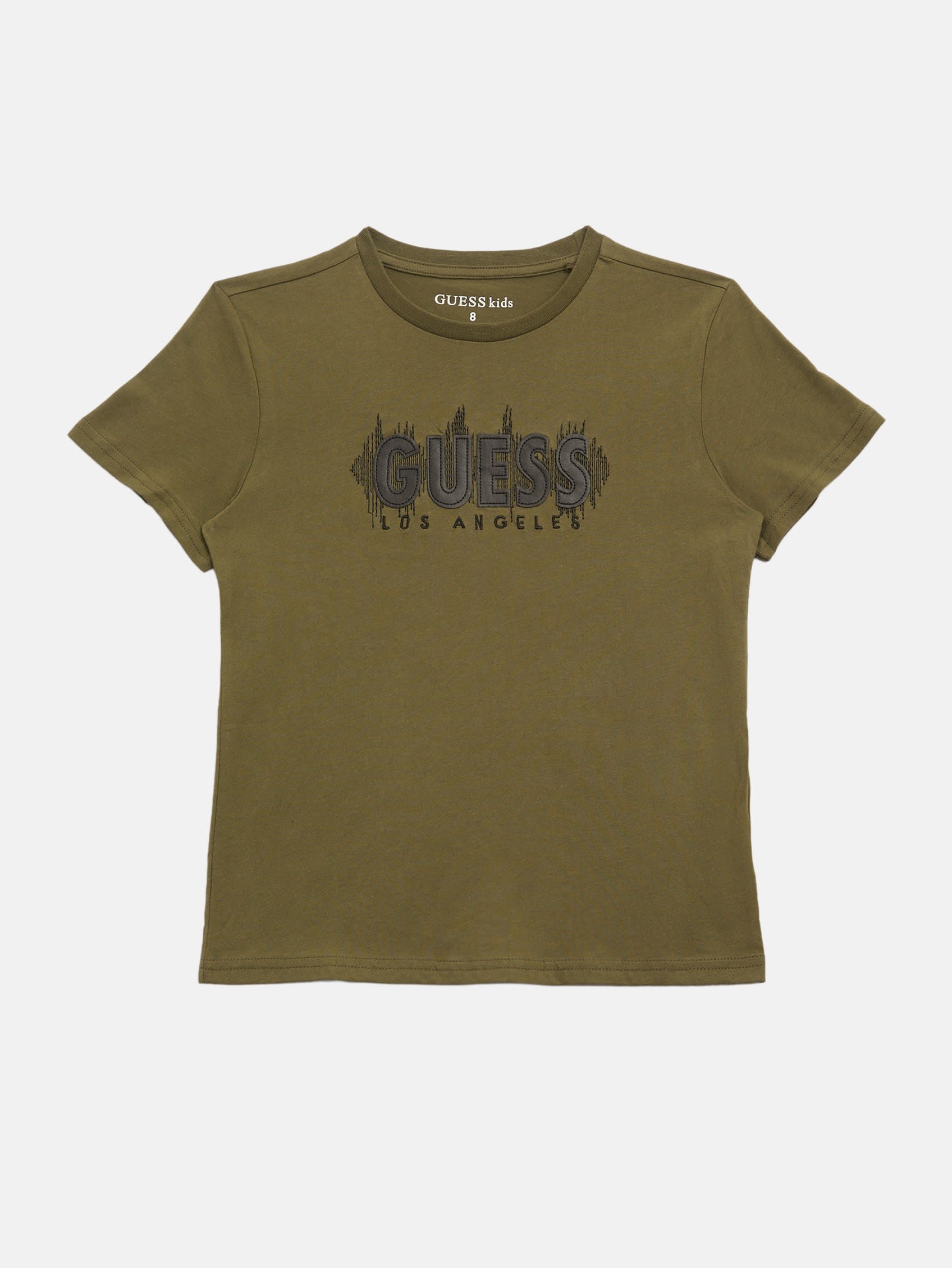 

Футболка Beats с логотипом (7-16) Guess Factory, Dusty Sage