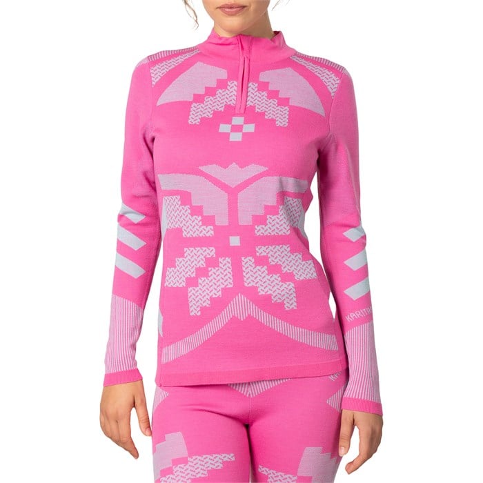 

Топ Faith с полумолнией - женский Kari Traa, Shocking Pink, Розовый, Топ Faith с полумолнией - женский Kari Traa, Shocking Pink