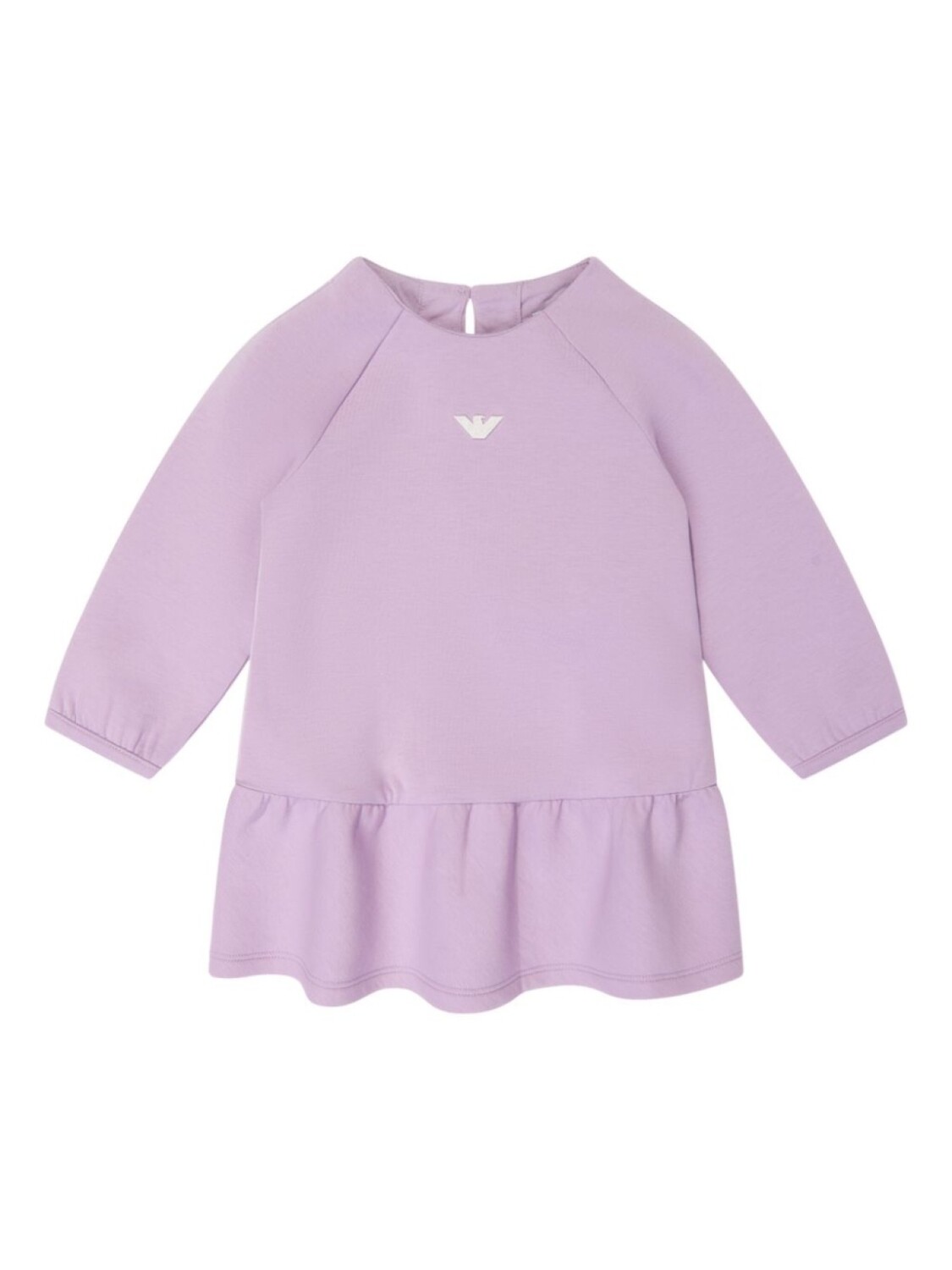 

Emporio Armani Kids платье из джерси с логотипом, фиолетовый