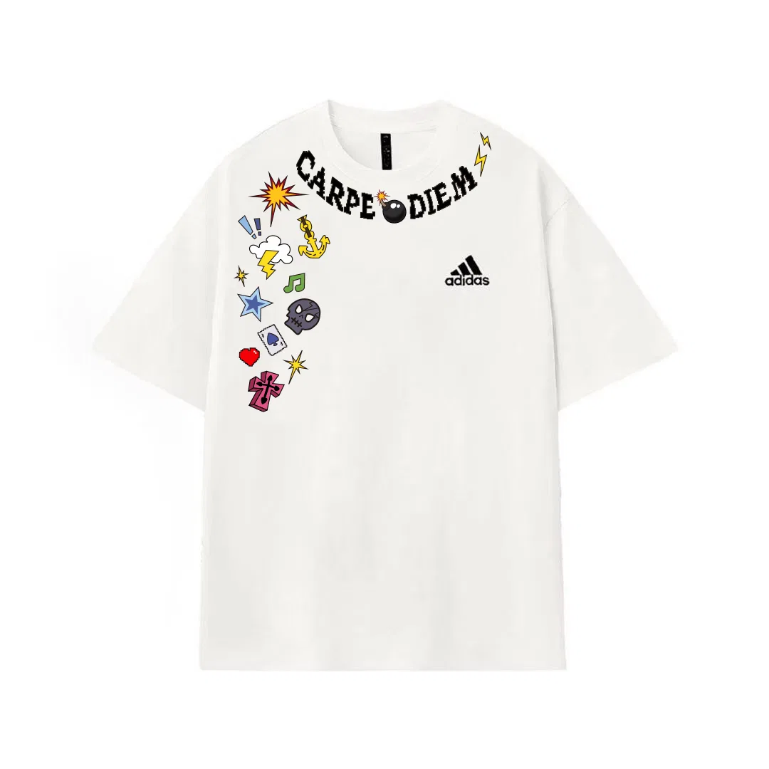 Футболка хлопковая Adidas MUST HAVES белая