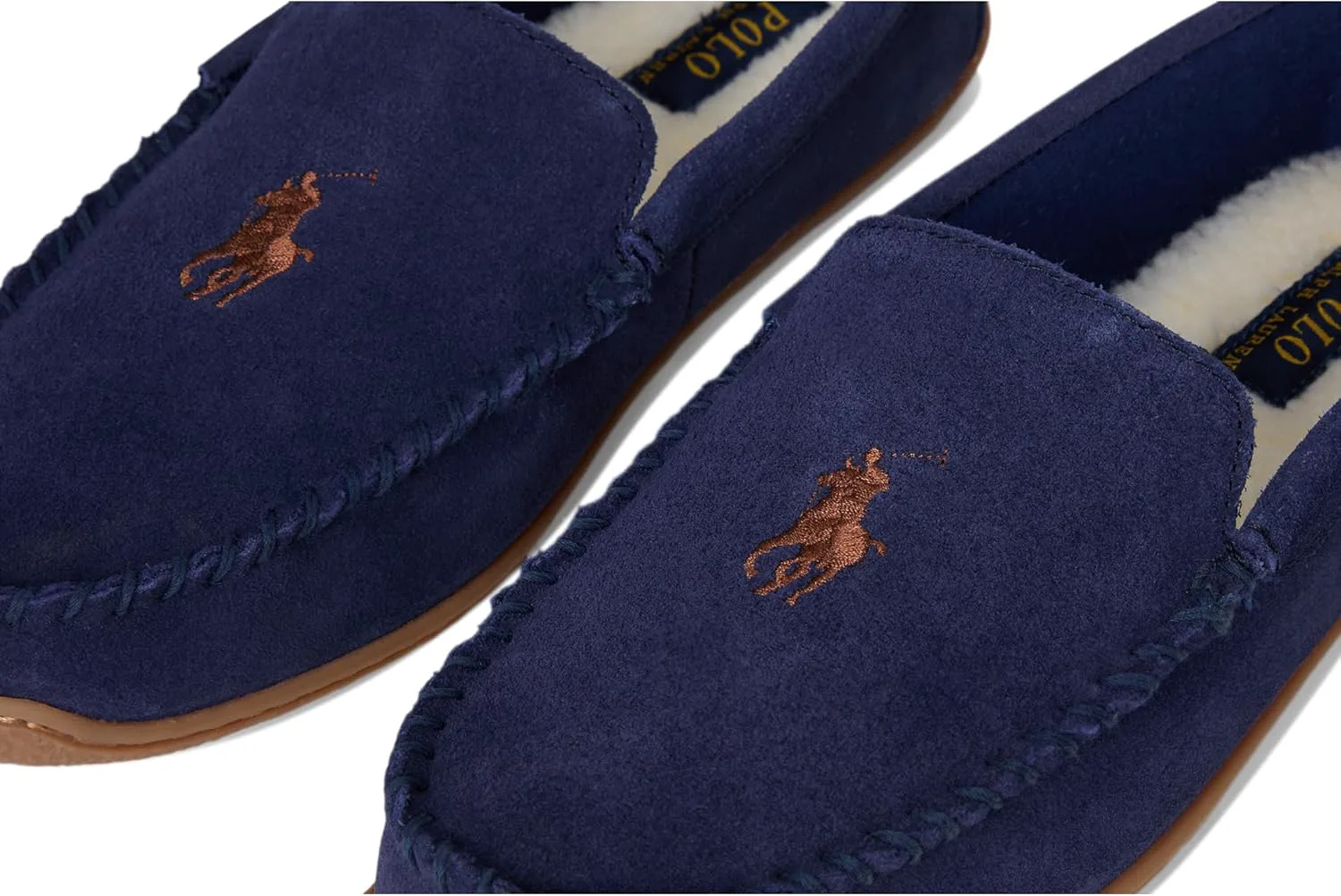 Мужские мокасины POLO RALPH LAUREN Brenan, темно-синий/красный — фото 2