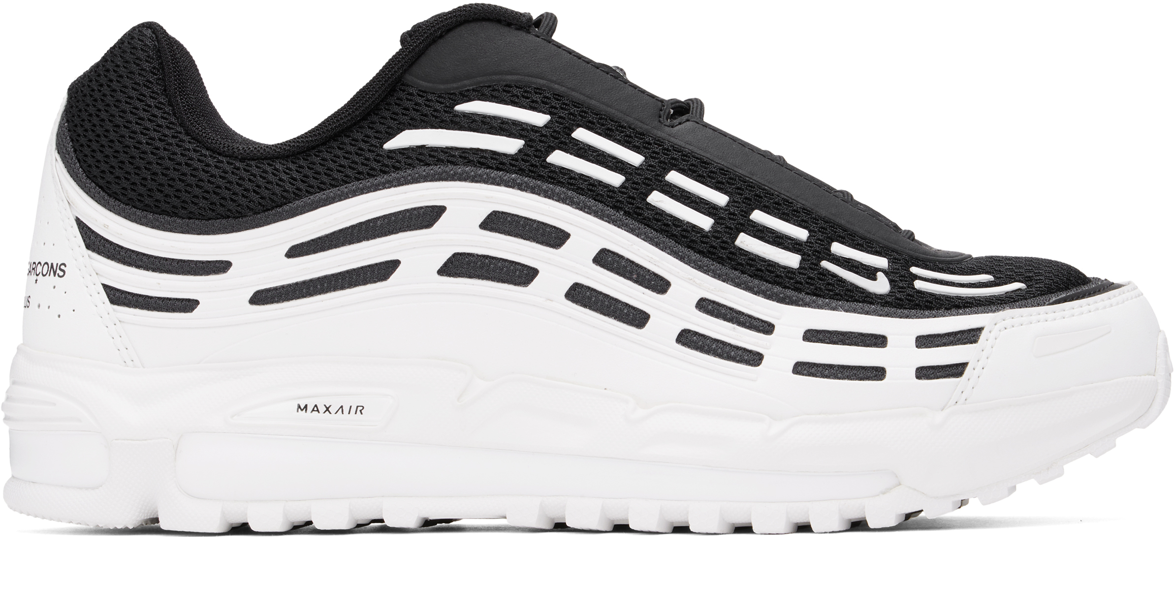 

Кроссовки Nike Edition Air Max TL 2.5 SP в черно-белом цвете Comme des Garcons Homme Plus, черный/белый