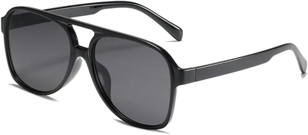 

Солнцезащитные очки с защитой UV400 | Двойная перемычка, градиентные линзы | Для женщин и мужчин, для занятий спортом на открытом воздухе и вождения (черный леопардовый принт) LXLHWN, Black Gray