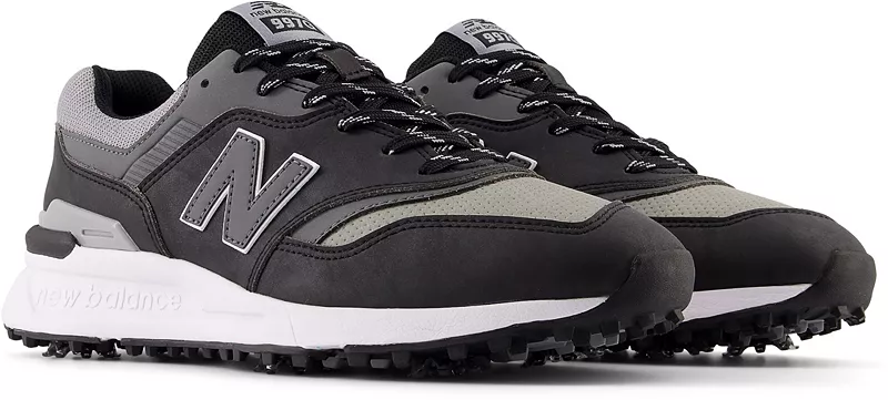 Мужские кроссовки для гольфа New Balance 997, черный — фото 3