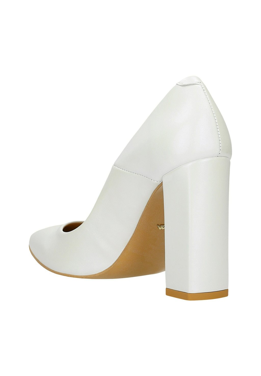 Классические туфли на каблуке Z PERŁOWYM POŁYSKIEM - High heels Wojas, белый — фото 4