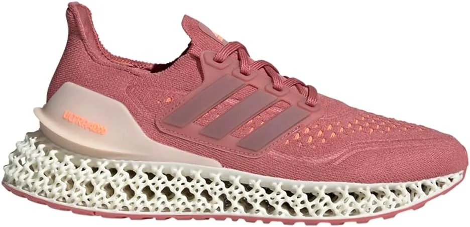 Мужские беговые кроссовки Adidas Ultra 4Drwd, красный/металлик/оранжевый