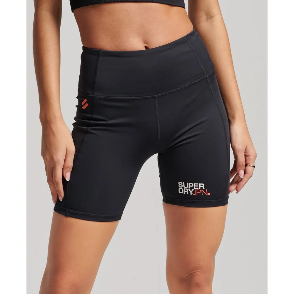 

Леггинсы Superdry Core 6 Short, черный