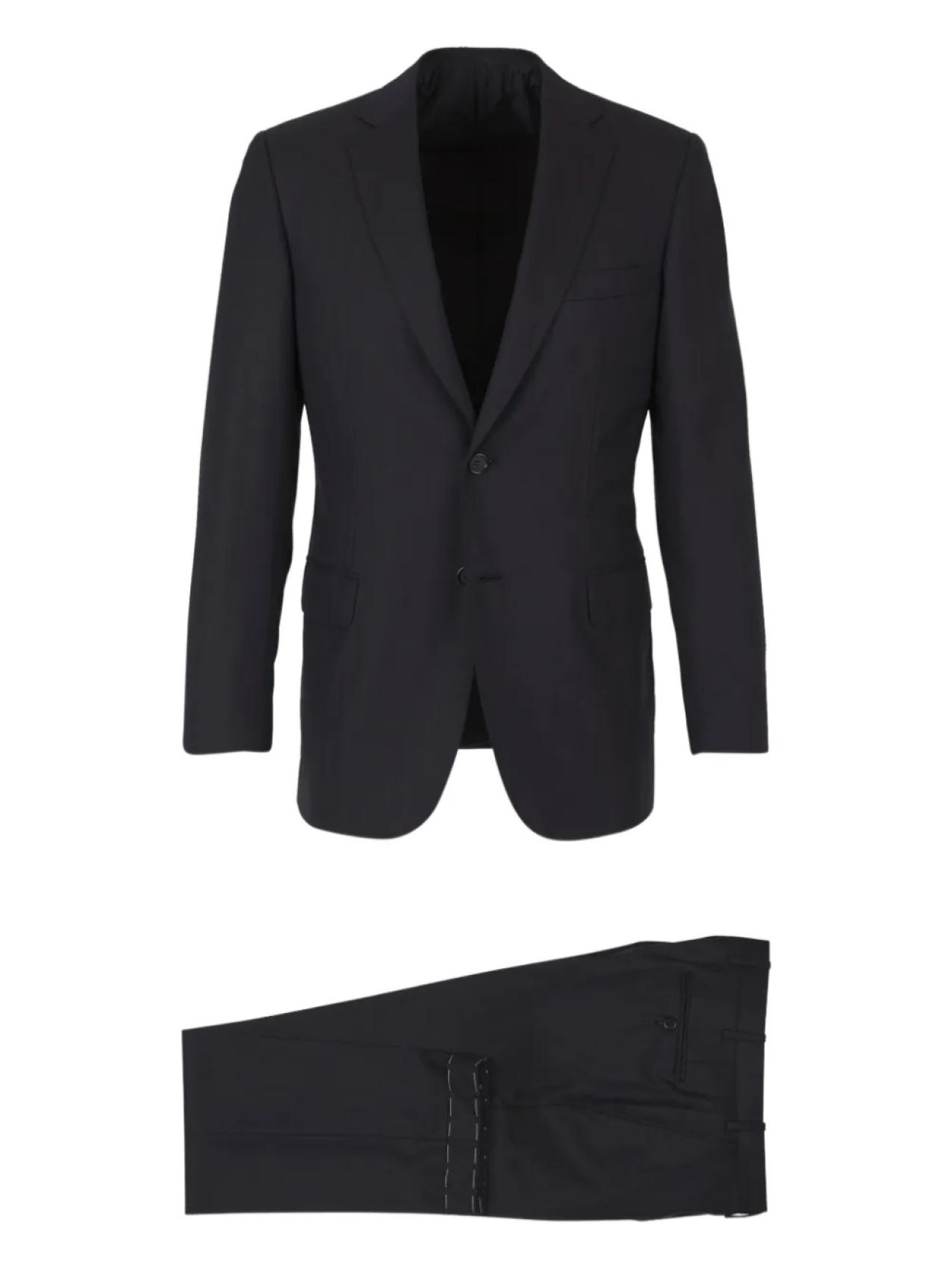 

Однобортный костюм Brioni, синий