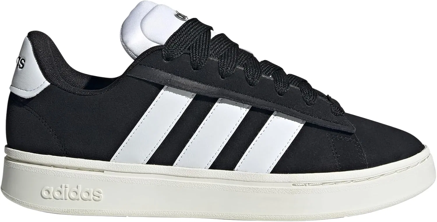 Кроссовки Adidas Grand Court Alpha унисекс, Core Black Cloud White Off White — фото 2