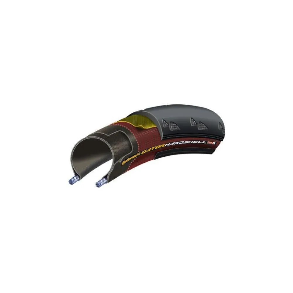 

Дорожная шина Continental Gator Hardsehll 700C x 25 rigid, черный