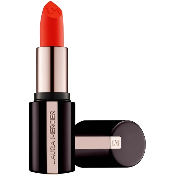 

Разглаживающая матовая помада caviar 3,4 г Laura Mercier, цвет 500 flame challis